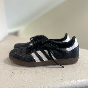 Adidas Samba Classic Men's Size 9 Shoes Black White Athletic Sneakers Shoes